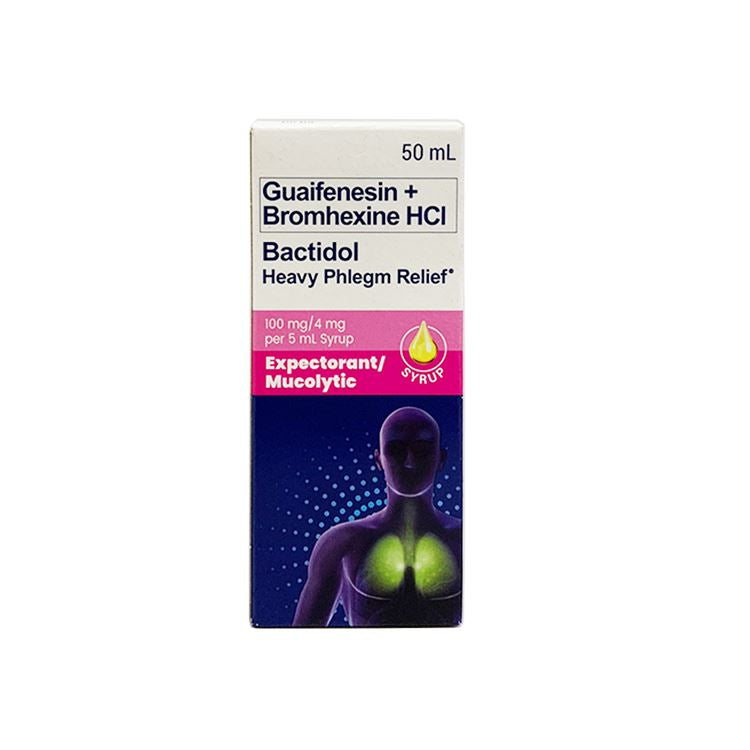 BACTIDOL HEAVY PHLEGM 50ML