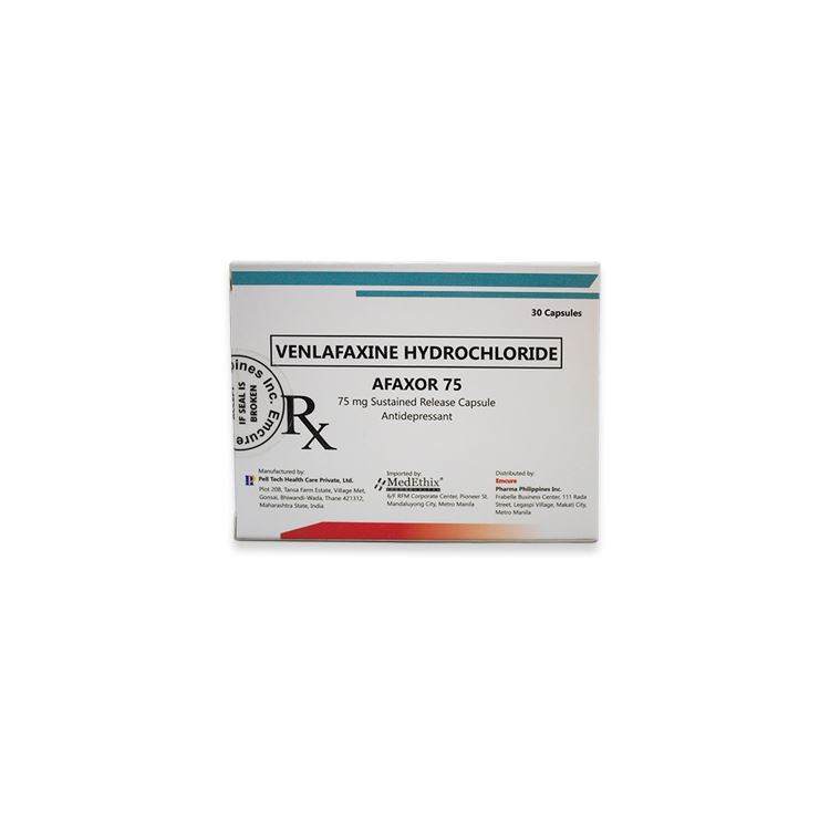 AFAXOR SUSTAINED-RELEASE CAP 75MG