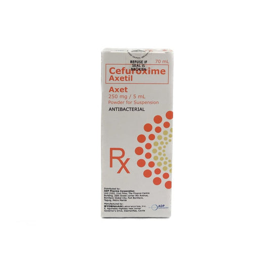 AXET 250MG/5ML POW SUSP 70ML