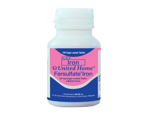 UHP FERSULFATE IRON TAB 100'S