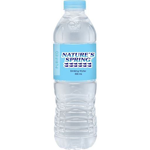 NATURE'S SPRING PURIFIED DRINKING WATER 500ML