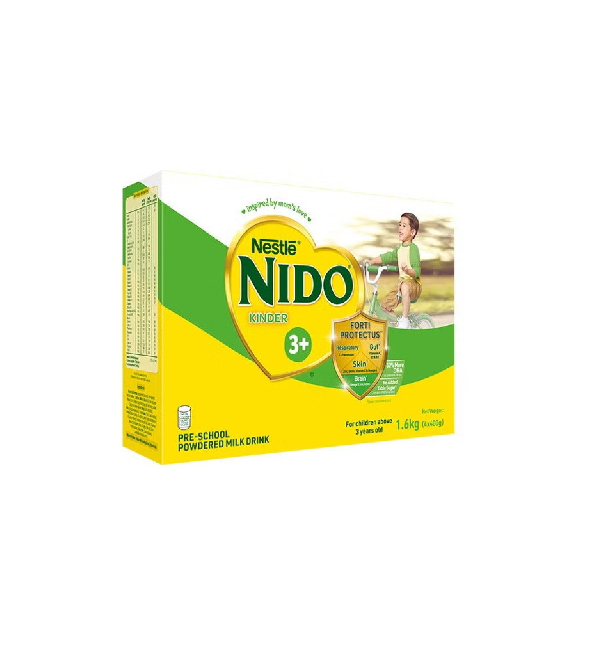 NIDO 3+ 1.6KG (4X400G)