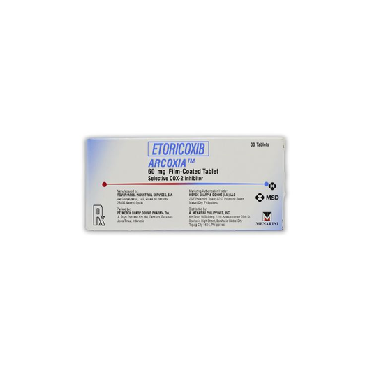 ARCOXIA TAB 60MG