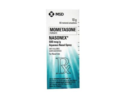 NASONEX 500MCG/G NASAL SPRAY 10G 60D