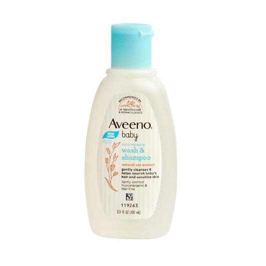 AVEENO BABY DAILY MOISTURE WASH 100ML (PCP)