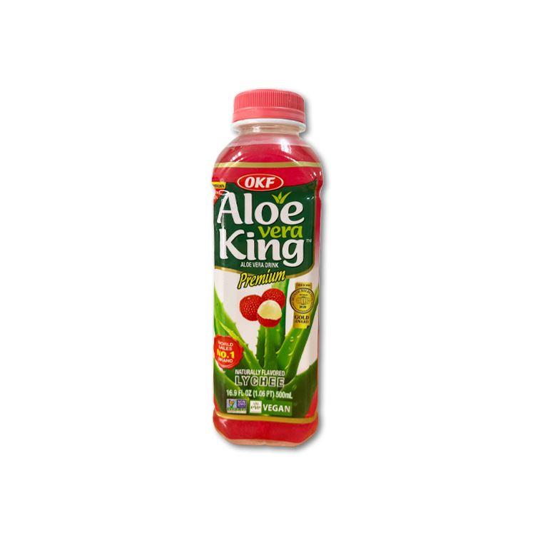 OKF ALOE VERA KING LYCHEE 500ML