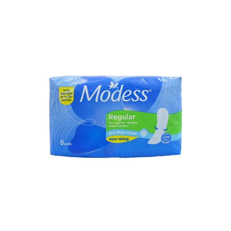 MODESS MAXI DRY MAX NONWINGS 8'S – iMed Pharmacy