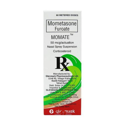 MOMATE NASAL SPRAY 50MCG 60D