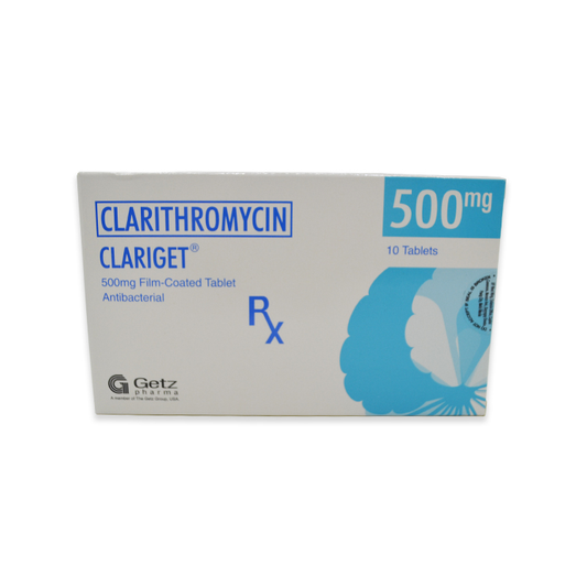 CLARIGET TAB 500MG