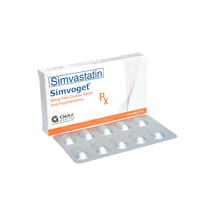 SIMVOGET TAB 20MG