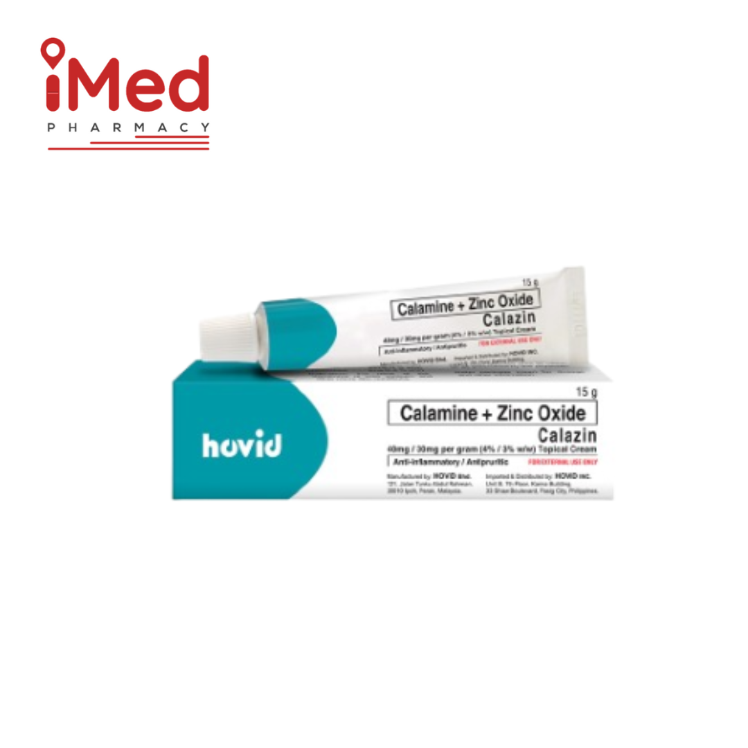 CALAZIN 40MG 30MG PER GRAM TOPICAL CREAM 15G – iMed Pharmacy