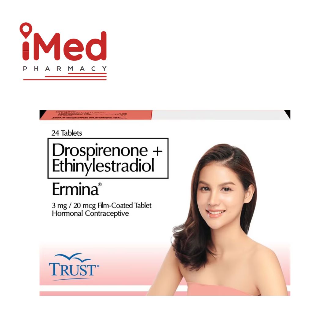 ERMINA FC TAB 3MG/20MCG 24'S – iMed Pharmacy