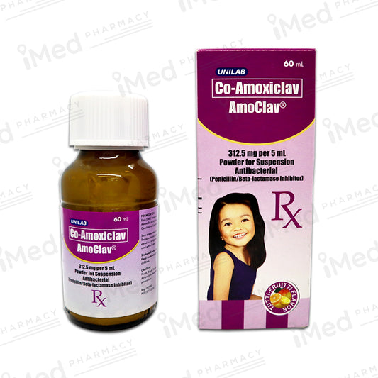 AMOCLAV 250MG/62.5MG/5ML SUSP 60ML