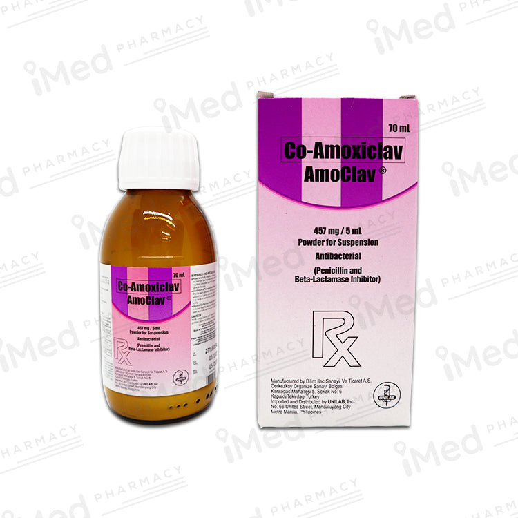 AMOCLAV 457MG/5ML SUSP 70ML