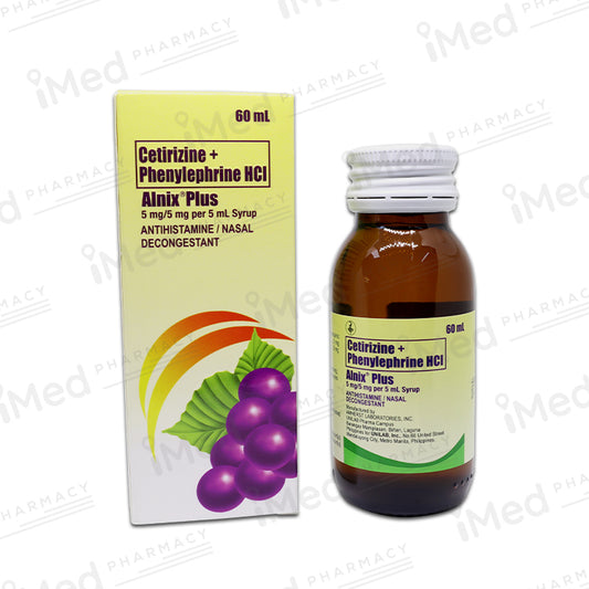 ALNIX PLUS SYRUP 60ML