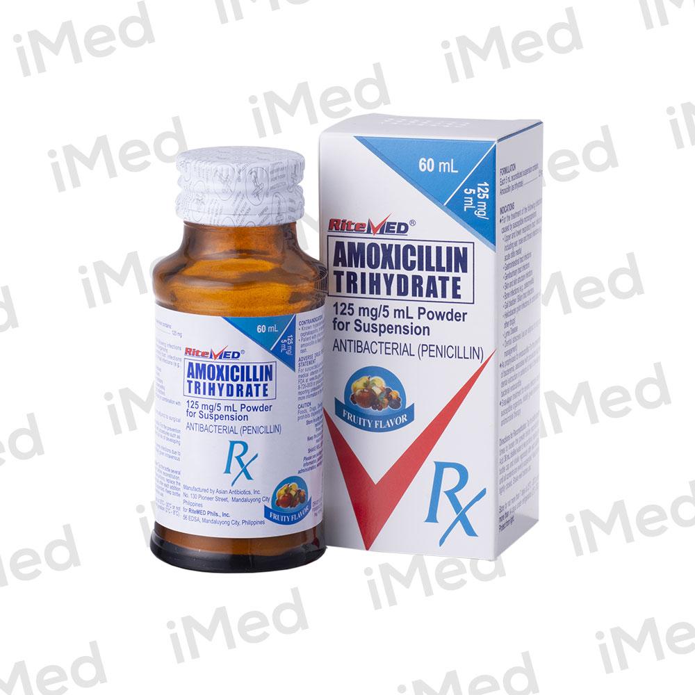 RM AMOXICILLIN SUSP 125MG 60ML – iMed Pharmacy